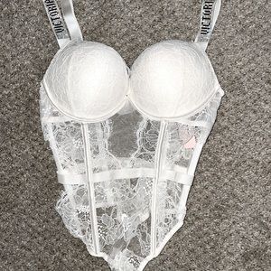 Victorias Secret White Teddy